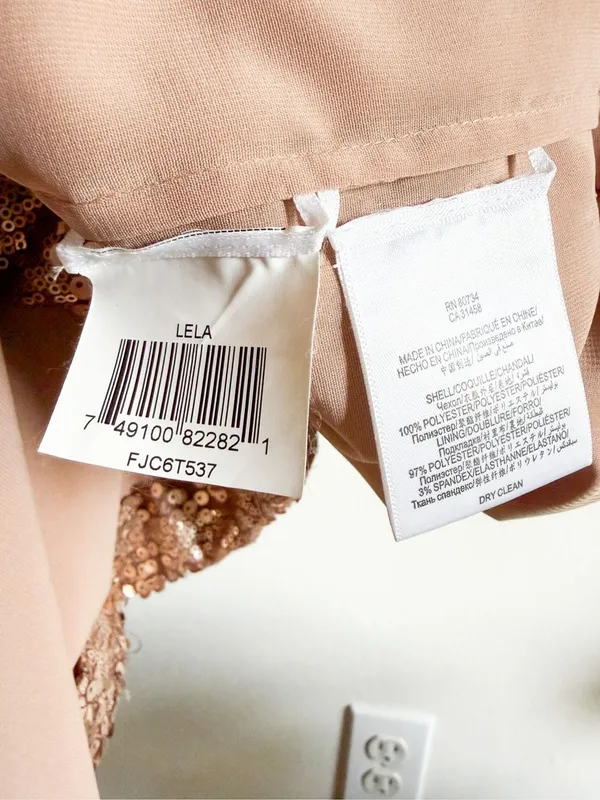 BCBGMAXAZRIA Lela Sequins Maxi Dress Size 2 - Image 7