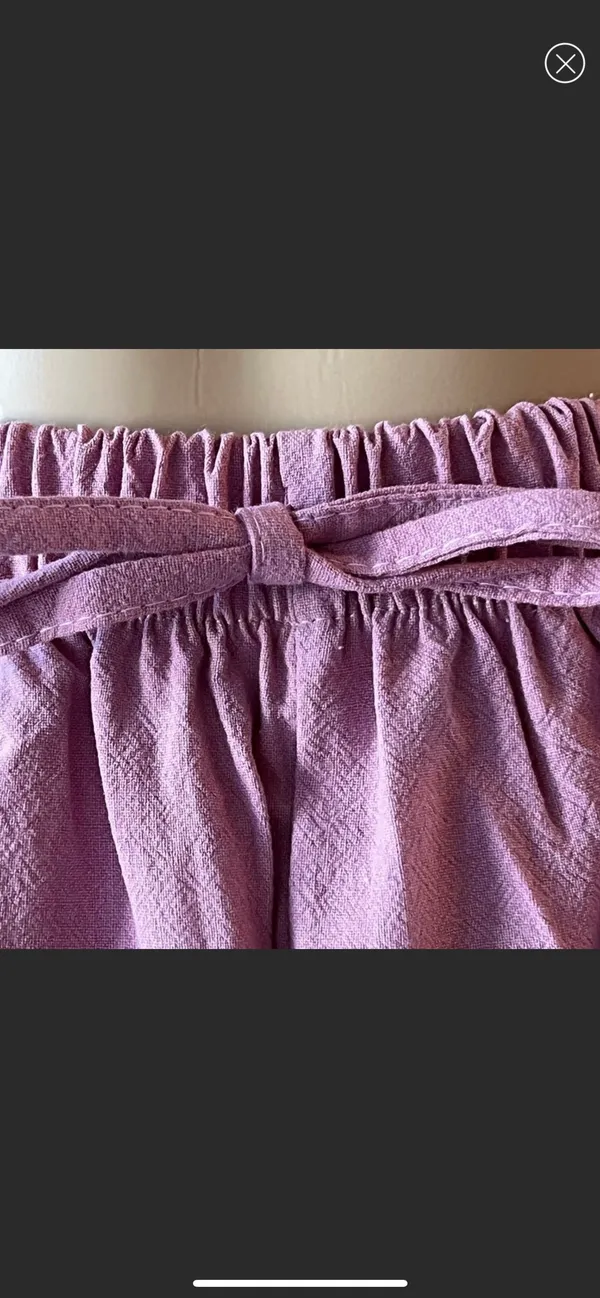 High Waist Shorts Pink Size M - Image 3