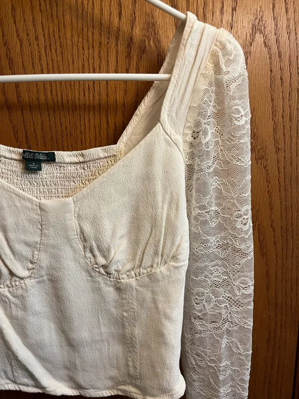 Wild Fable Lace Long Sleeve - Image 3