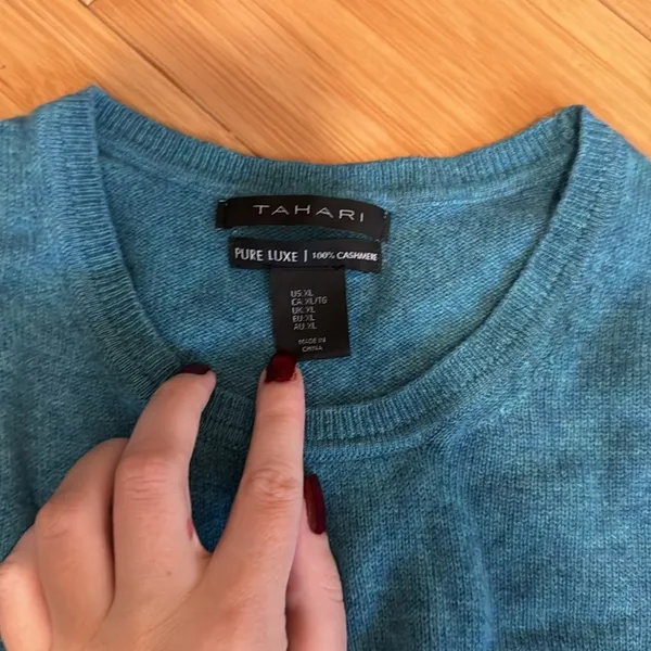 pure luxe 100% cashmere sweater - Image 2