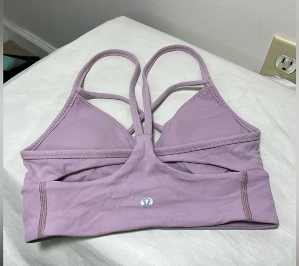 Lululemon Expand Your Limits Bra Nulu Minimal Support In Antoinette Sz 2 - Image 9