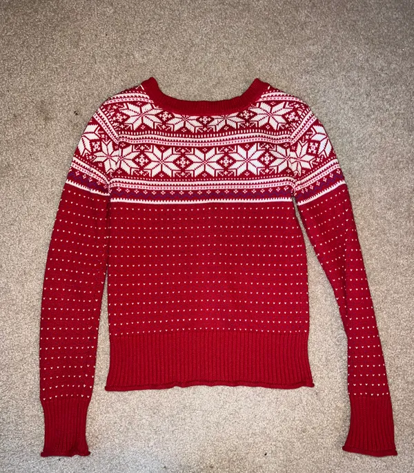 Red Christmas Sweater - Image 2