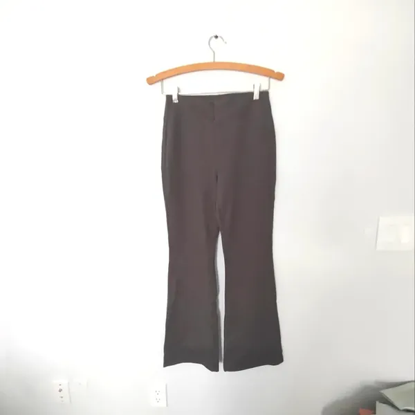 Halara‎ Flex High Waisted Back Side Pocket Slight Flare Work Pants Extra Small P - Image 12
