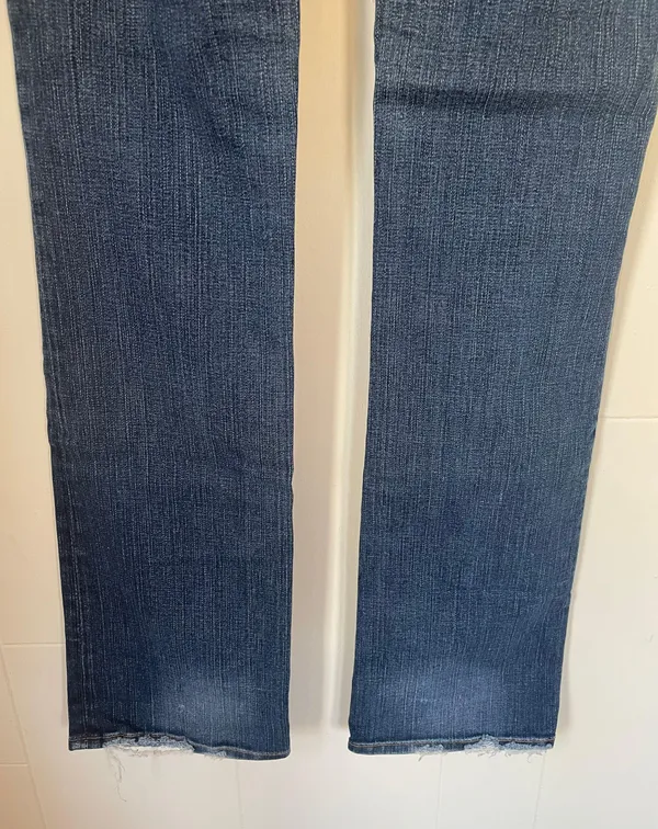 True Religion Billie Straight Leg Jeans Pocket Flap Medium Wash Womens Sz 28 - Image 8