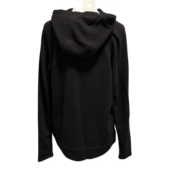 🌻 2/$20 OLIK Size L Hoodie Hooded Sweatshirt Black Athletic Athleisure Unisex - Image 2
