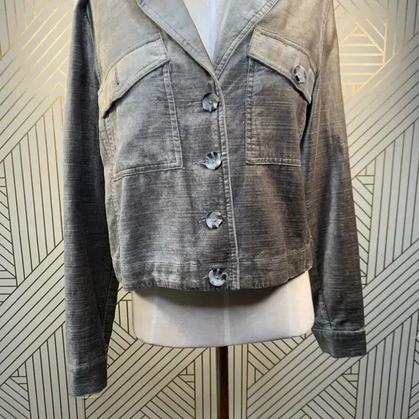 CAbi Sunday Topper Velvet Jacket‎ Style 3377 - Image 5