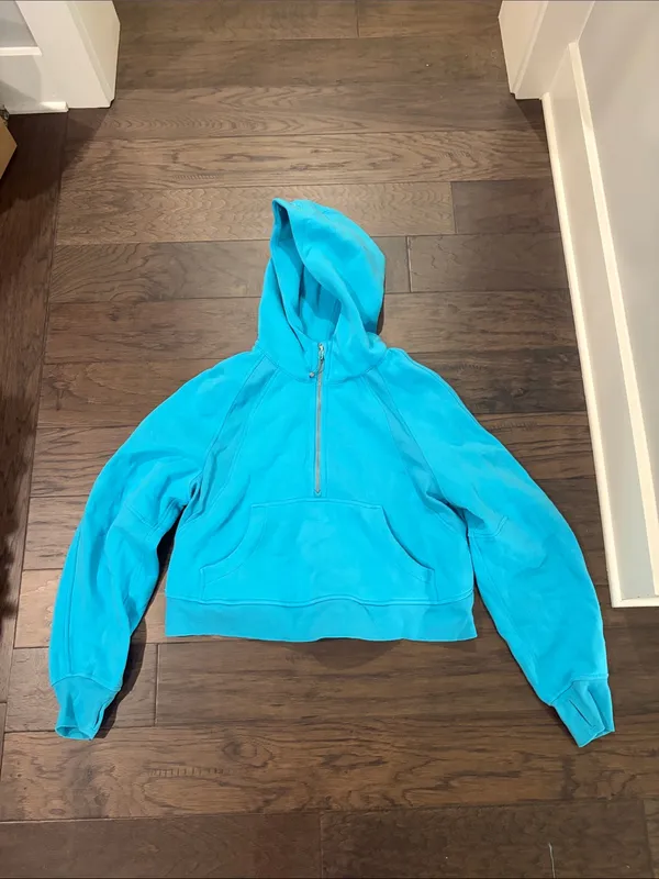 Lululemon Oversized Half Zip Scuba Hoodie Sz M/L - Image 7