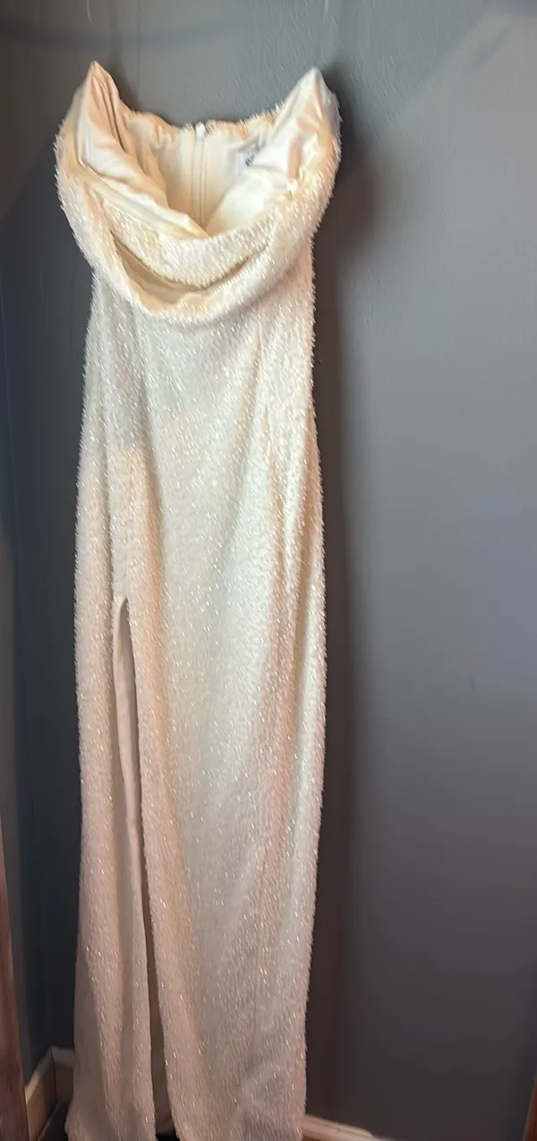Oh Polly Cowl Neck Embellished Maxi Dress - Image 5