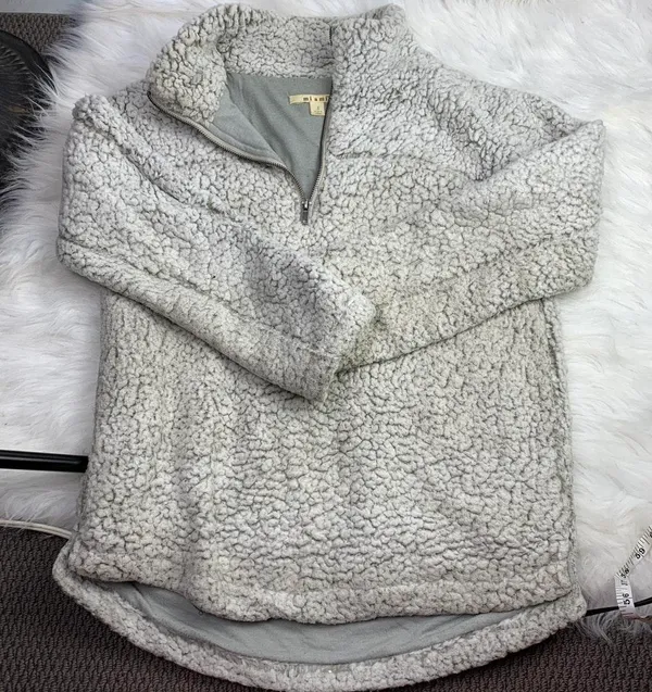 Francescas Sherpa Quarter Zip Fleece - Image 2