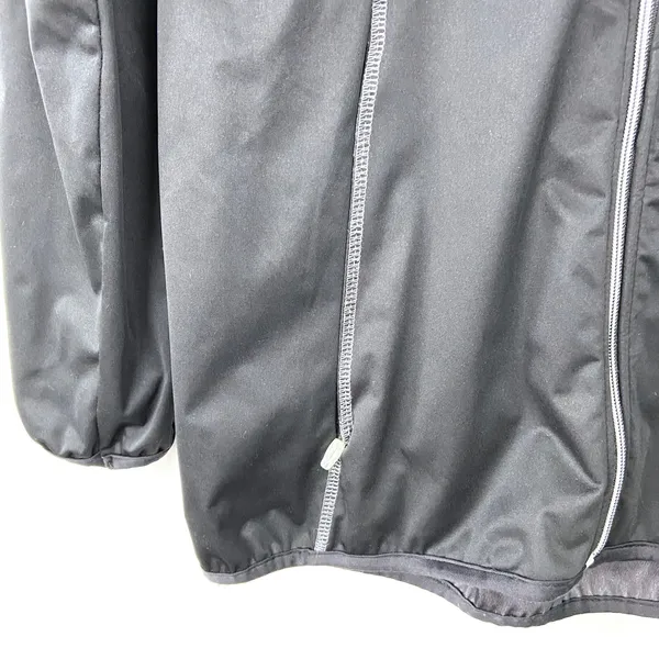 Asics Running Jacket Full Zip Black Water Repellant Activewear Women Size‎ Small - Image 9