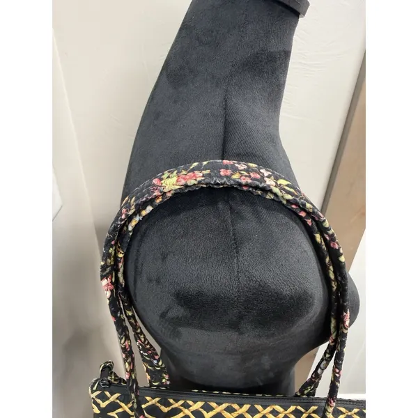 Vera Bradley Ming Oriental‎ Pattern Double Handle Tote shoulder Bag Medium - Image 3