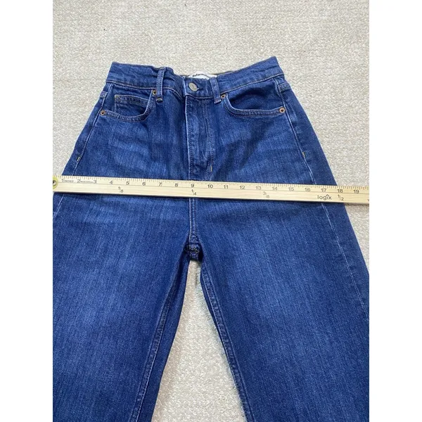 Reformation Bex Super Stretch High Rise Wide Leg Jeans Wheeler Size 26 - Image 12