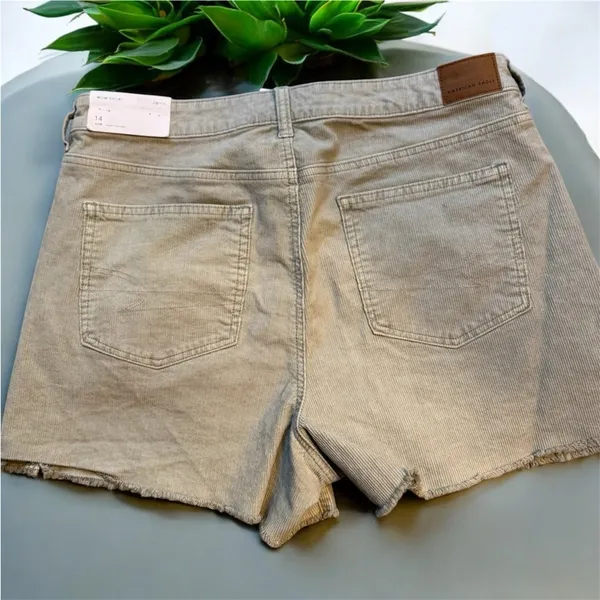 American Eagle NWT Corduroy Mom Shorts 14 - Image 2