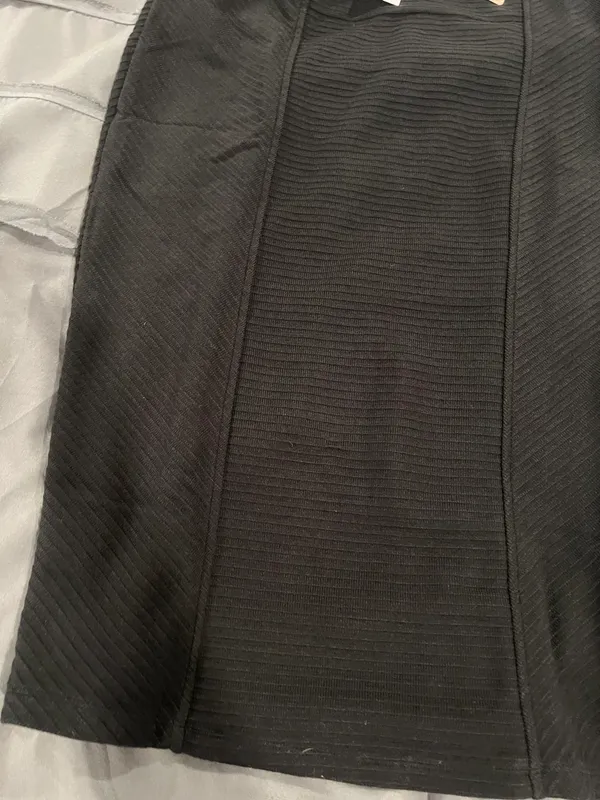 Band of Gypsies Elegant Black Pencil Skirt Size L By Band of Free - Image 2