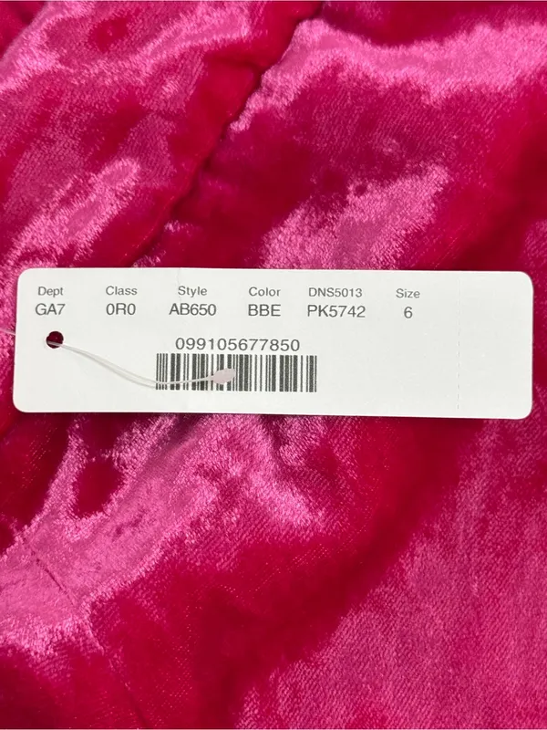 J. Crew Women’s Pink Velvet Peyton Pull On Pants Cropped Elastic Waist 6 NWT - Image 13