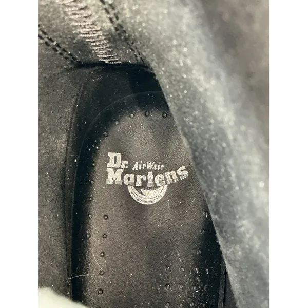 Doc Dr. Martens 1460 YS 8-Eye Gray Patent Leather Combat Boots Women's UK 6 US 8 - Image 11