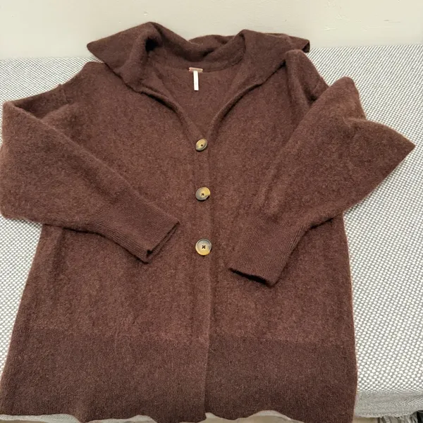Free People Swim Too Deep Cashmere Cardi size S - Image 2