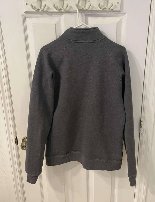 Carhartt Gray Fleece Jacket - Image 2