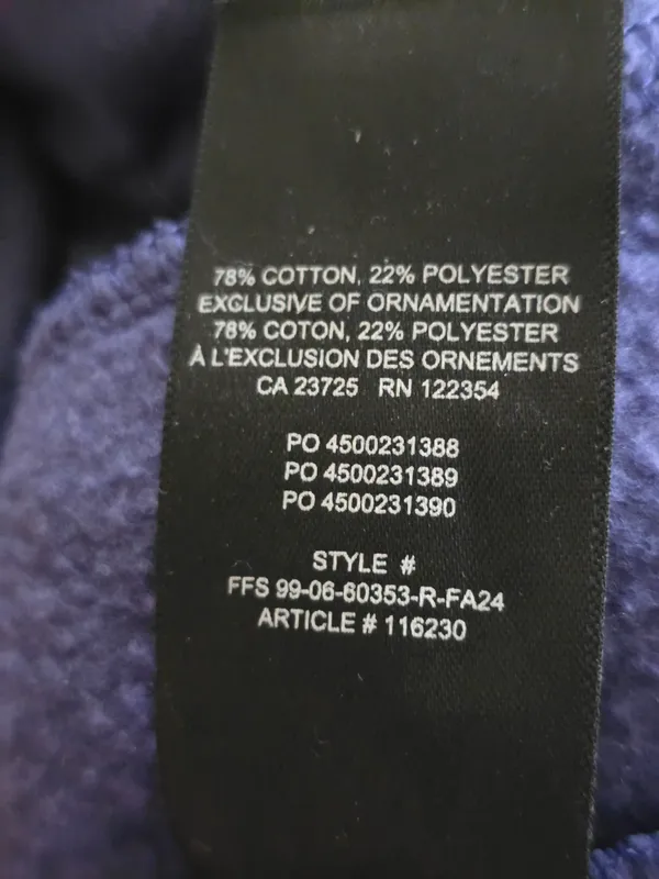 Aritzia Wide-Leg Cargo Joggers in Cobalt Blue Xs - Image 8