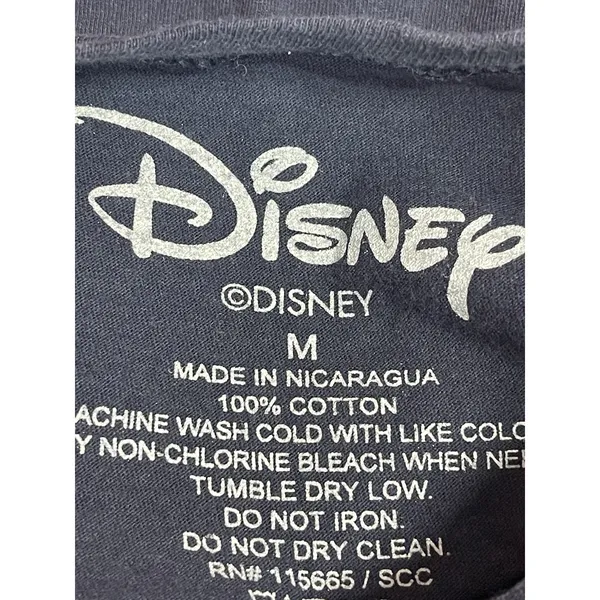 Tron Disney‎ Movie Size M Navy Blue Cotton T Shirt Bin11 - Image 2