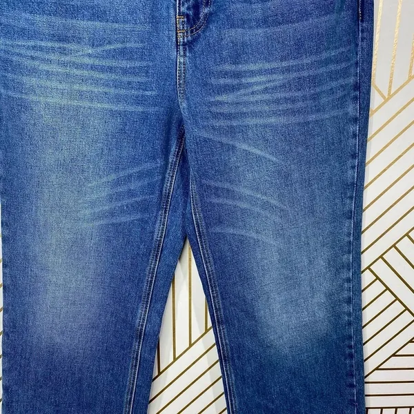 ALC A.L.C. Malone Jeans Pant Cropped High Waist Denim Medium Wash Blue Size 10‎ - Image 5