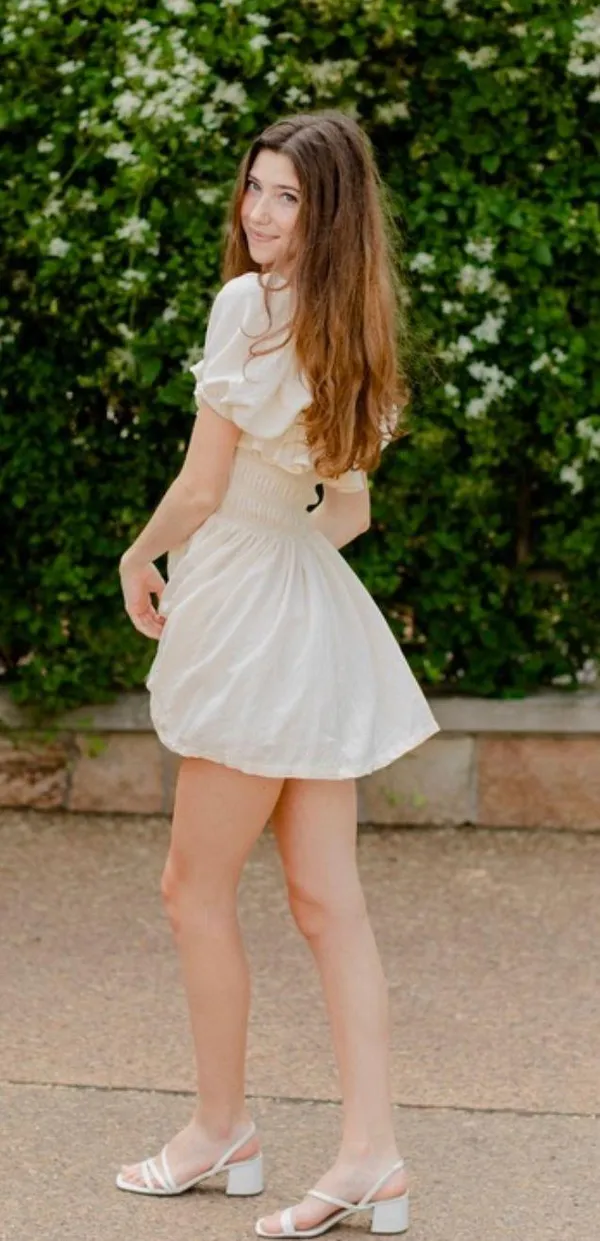Mable Cream Dress White Size XS - Image 2