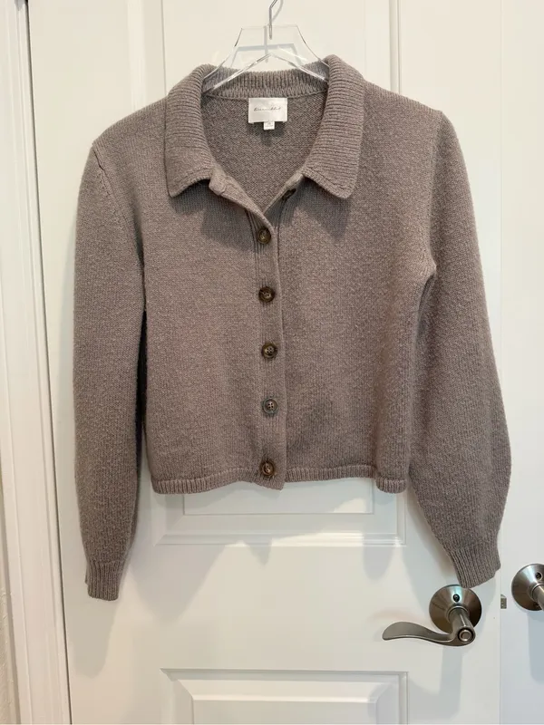 LINE & DOT Ellie Cardigan Button‎ Front Collared - Image 4