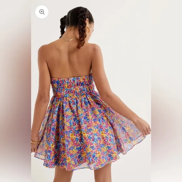 COPY - For Love & Lemons Sasha Strapless Mini Dress - Image 5