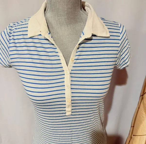 J.Crew Tissue Polo Shirt - Size M - Image 4