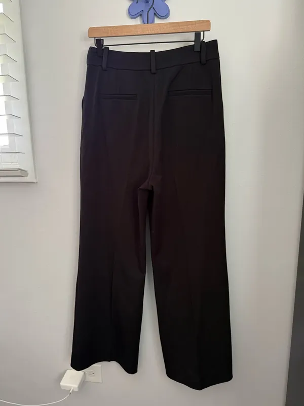Favorite Daughter 10 The‎ Petite Favorite Pants Black Business Career Wide Leg - Image 5