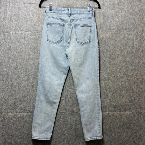 Pacsun Mom Jeans High Rise Light Wash Denim Comfort Fit Womens‎ Size 25 - Image 8