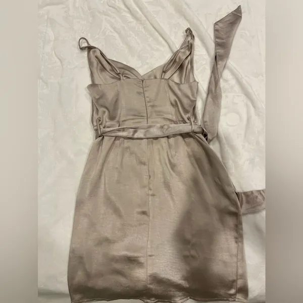Selfie Leslie champagne mini dress - Image 7