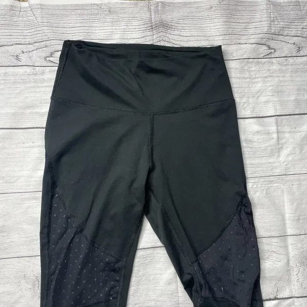 Aerie Cropped Black Leggings - Image 4