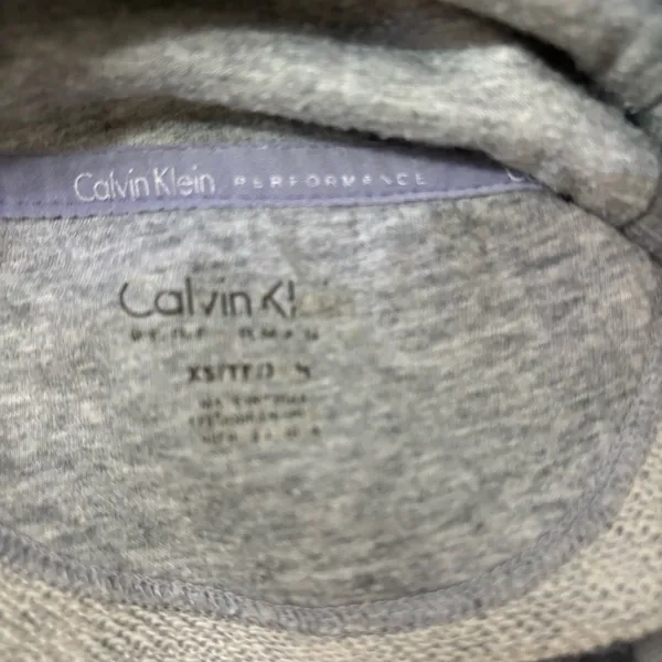 Calvin Klein Gray Floral Hoodie Sweater - Image 14