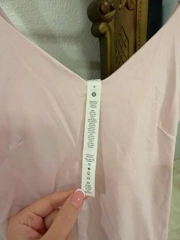 Align Dress Lululemon 6 Pink  - Image 4