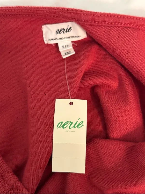 Aerie Endless Summer Cropped Sweatshirt - Image 4