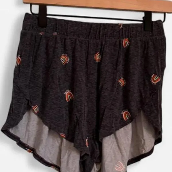 Cutest Charcoal Gray Rainbow Loungewear Set 🧸📝 - Image 3