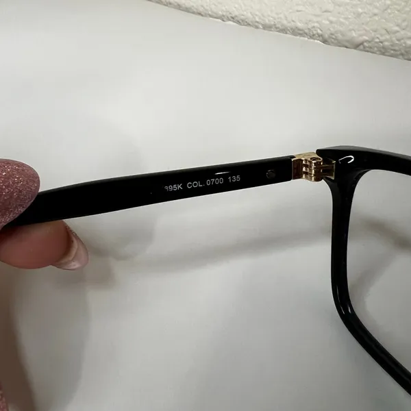 Carolina Herrera 995K COL. 0700 135 black cateye polka dot FRAMES PRESCRIPTION - Image 6