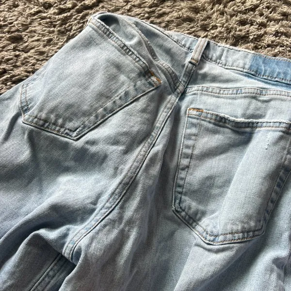 Abercrombie &‎ Fitch the ankle striaght ultra high rise jeans size 6 - Image 11