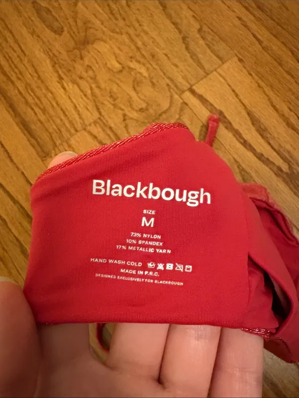 Blackbough - Thea Bikini Top in Ruby Shimmer - Image 6