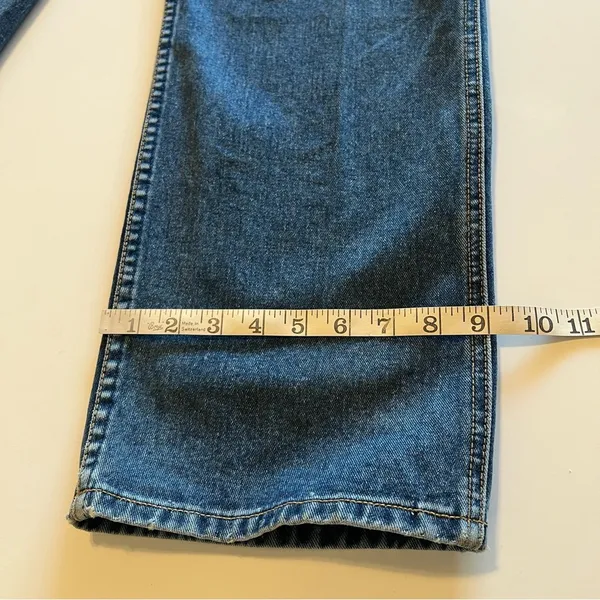 Lawman Legends Star intarsia Vintage Jeans, medium wash denim, size 13/14 - Image 10