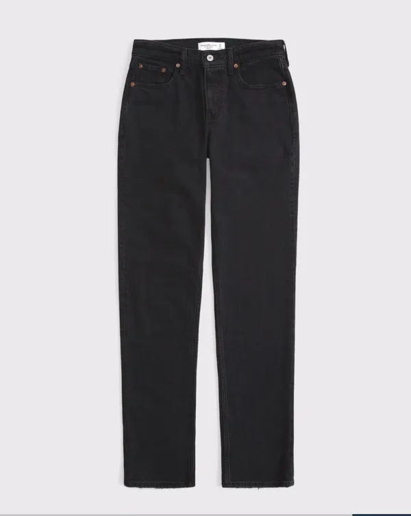Abercrombie Jeans Mid-Rise 90s Straight - Image 4