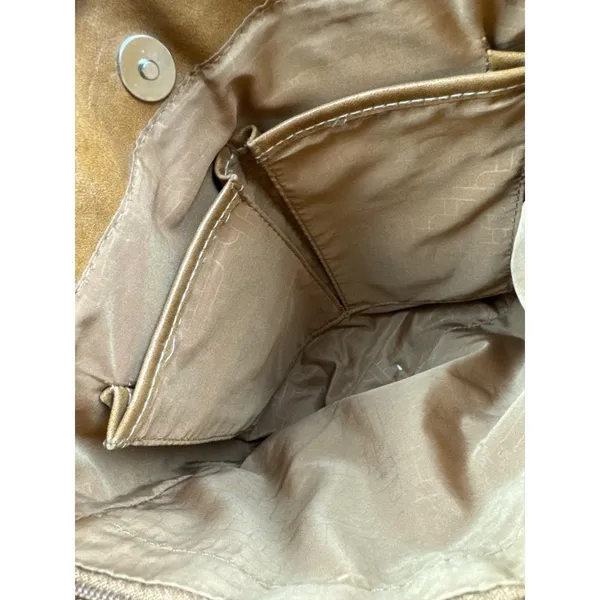 Rosetti Tip Top Hobo Bag‎ Brown Sugar Vegan Leather Shoulder Purse Boho - Image 7