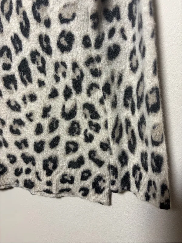 Charter Club Luxury Cashmere Animal Print Sweater - Image 5
