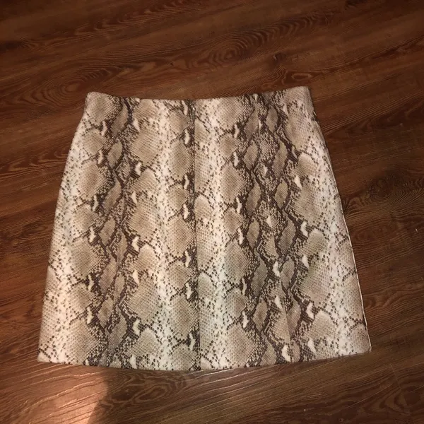 Snake Skin Mini Skirt - Image 3