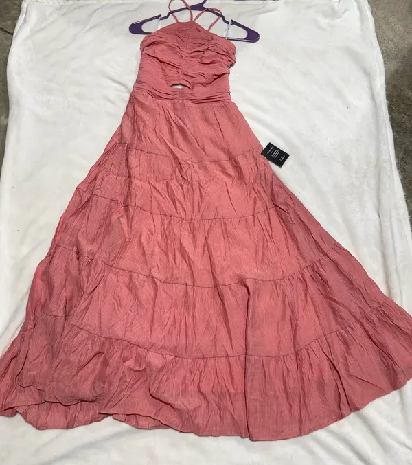 Lulus Lace-Up Dress - Image 4