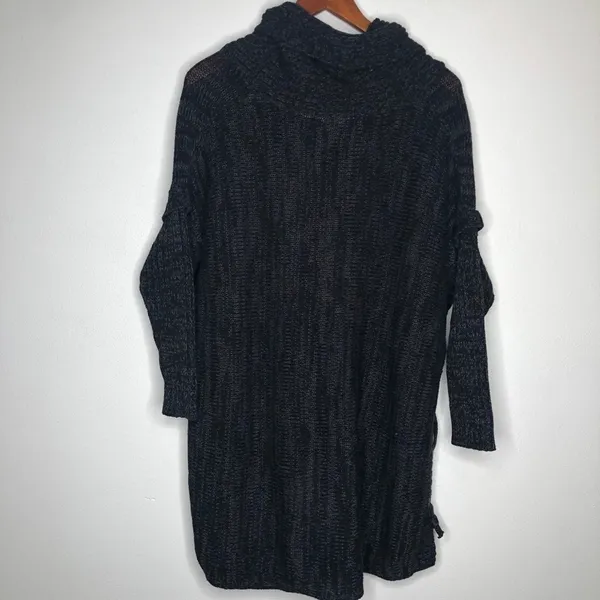 Soft‎ Surroundings Tunic Sweater Black Small/Medium - Image 2