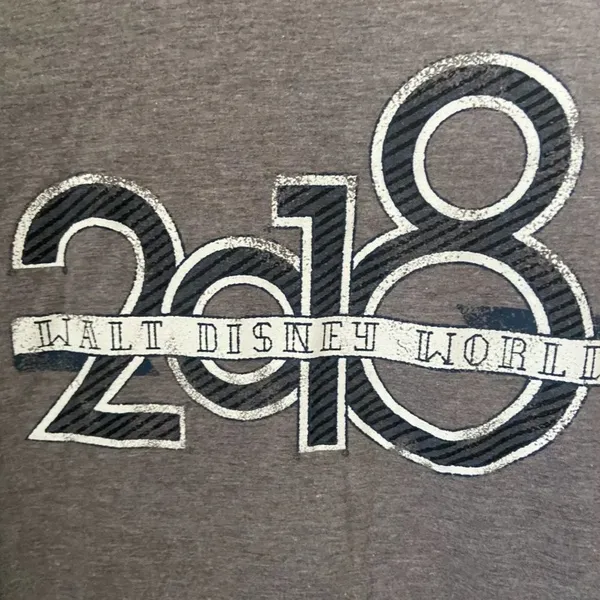Disney Parks T-shirt Womens Mickey Mouse Baseball 2018 Blue… - Image 3
