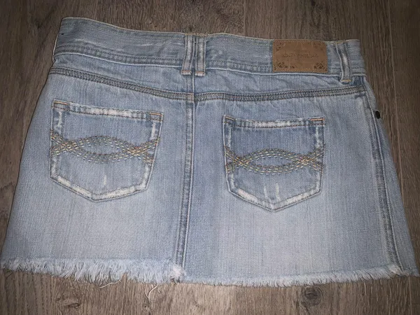 Abercrombie Y2K Mini Denim Skirt - Image 6