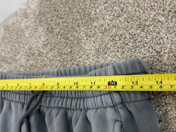 TNA Aritzia Sweatfleece Boyfriend Sweatpants Cozy Fleece Joggers Womens XS Gray - Image 7